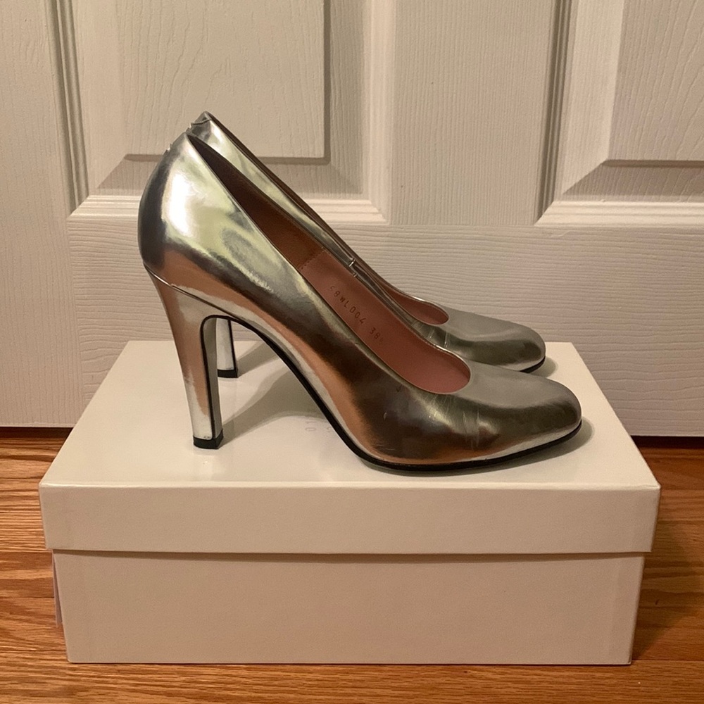 Maison Margiela Silver Pumps Sz. 38.5